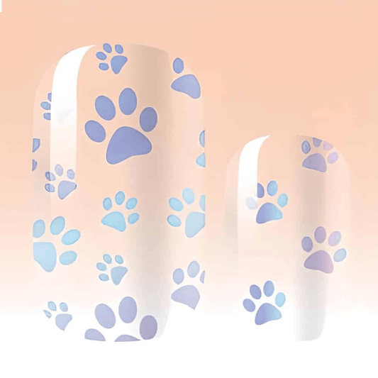 Press Paws (Transparent) - Holy Classics (Non-UV Nail Wraps)