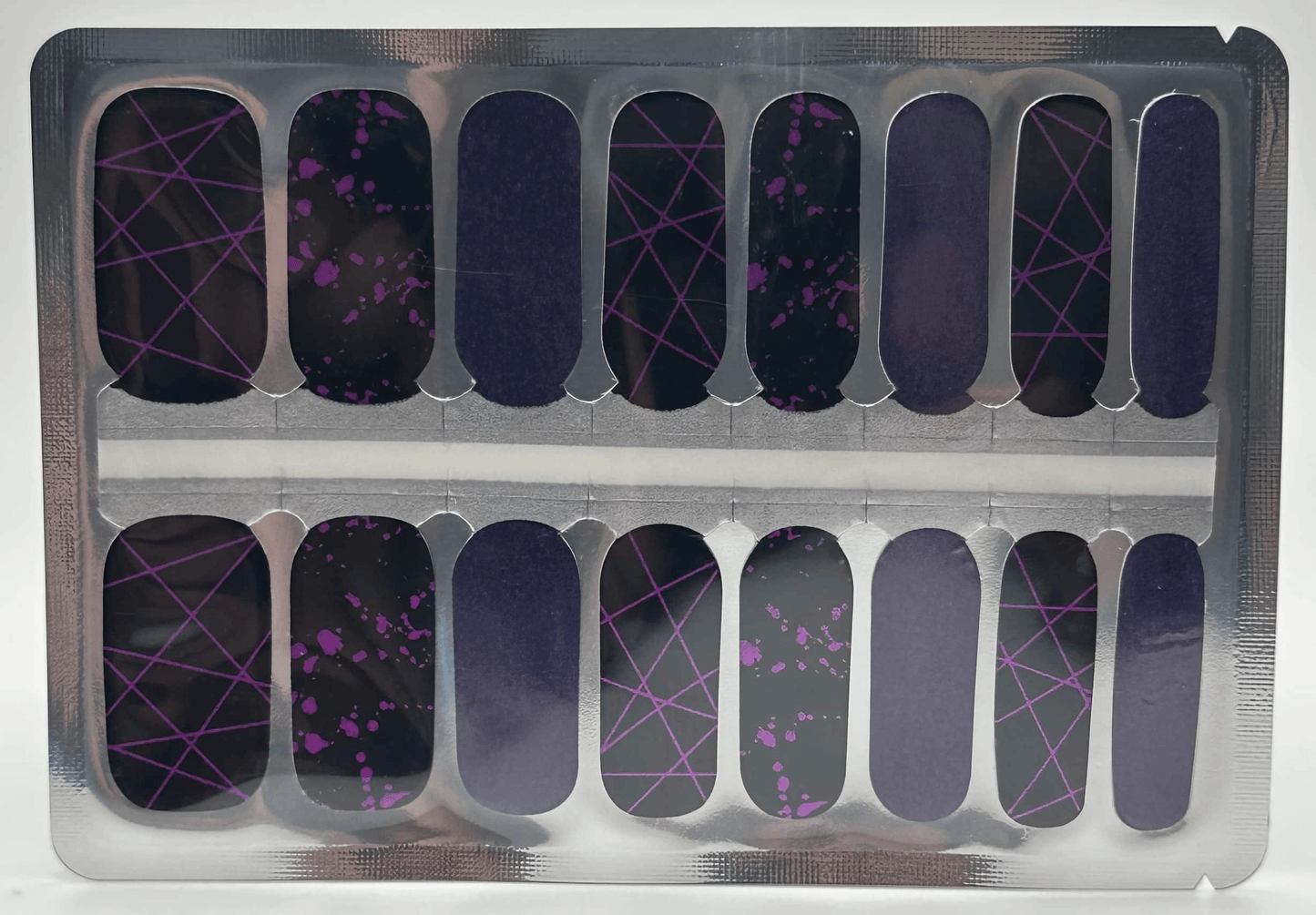 Purple Mikado - Holy Classics (Non-UV Nail Wraps)