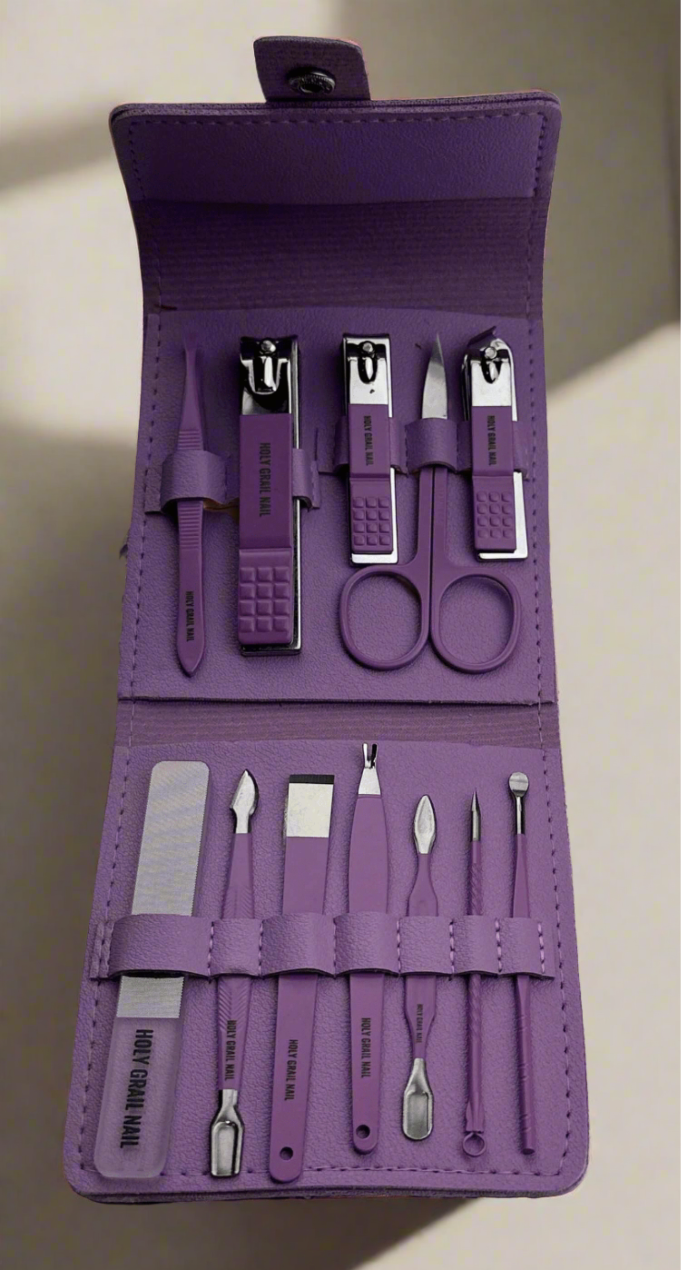 Pro Mani Tool Kit - Purple