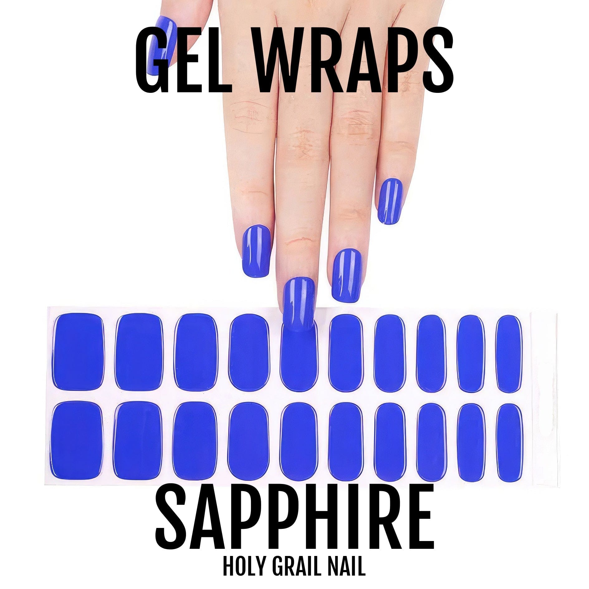 Holy Grail Nail Semi-Cured Gels Sapphire - Gels