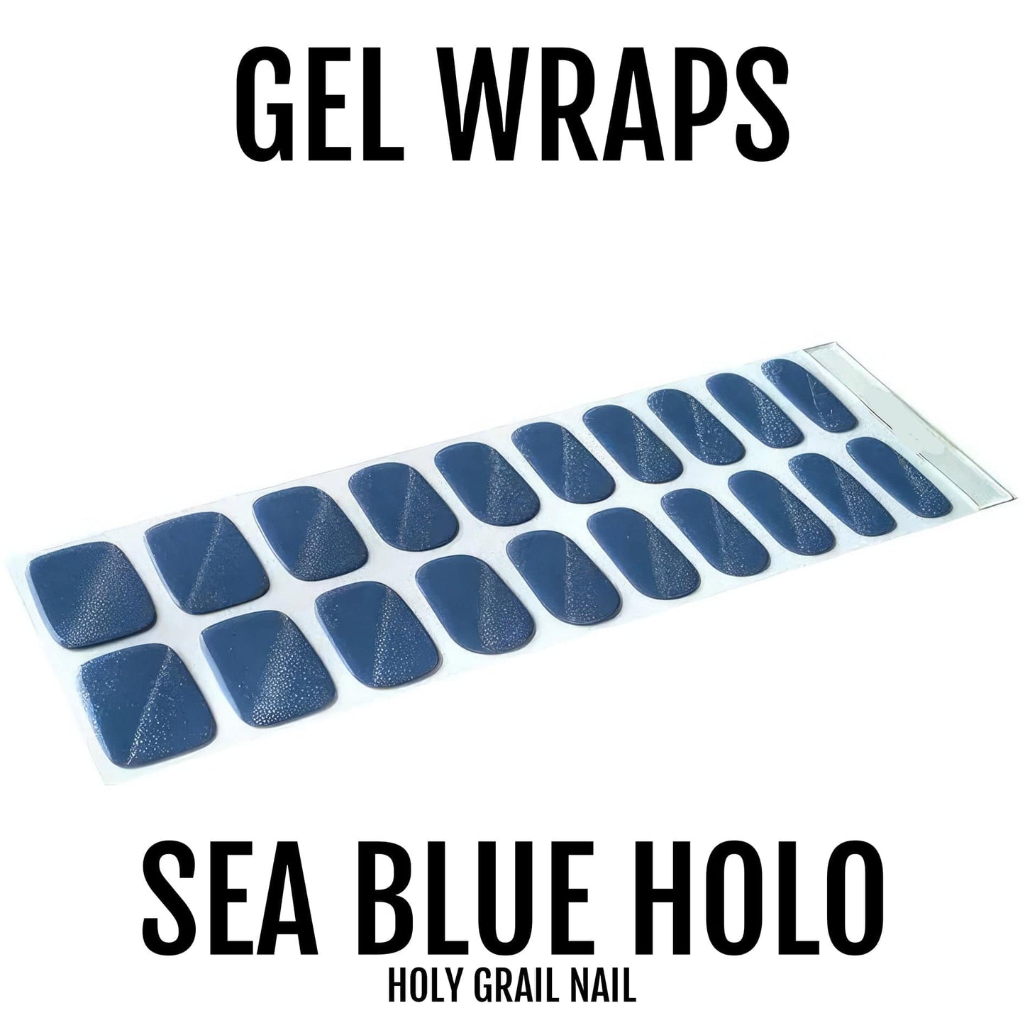 Sea Blue Holo - Gels