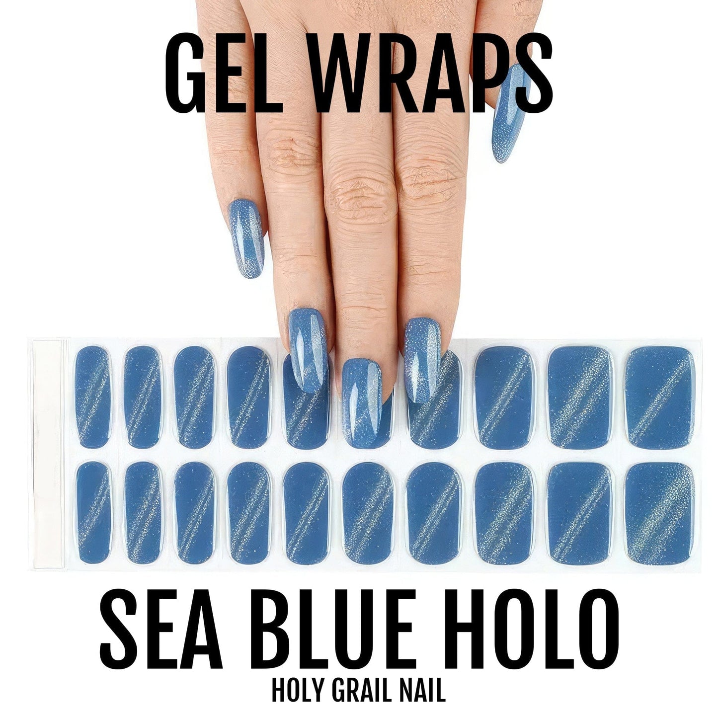 Sea Blue Holo - Gels