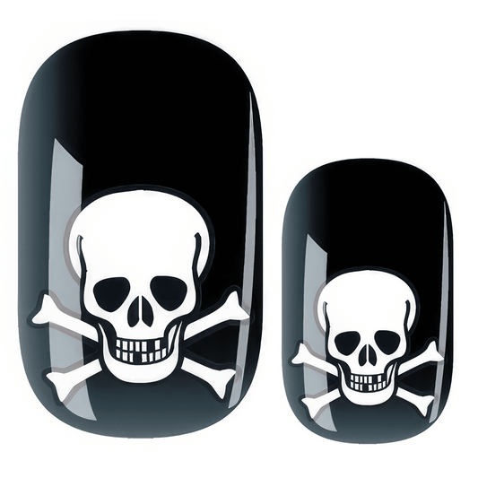 Skull and Crossbones - Holy Classics (Non-UV Nail Wraps)