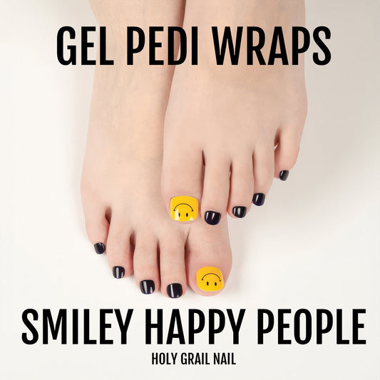 Smiley Happy People - Gel Pedi Wraps