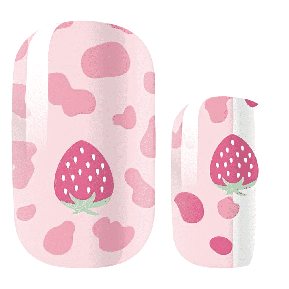 Strawberries and Cream - Holy Classics (Non-UV Nail Wraps)