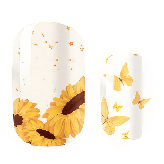 Sunflowers - Kids Wraps - Mini Me by Holy Grail Nail