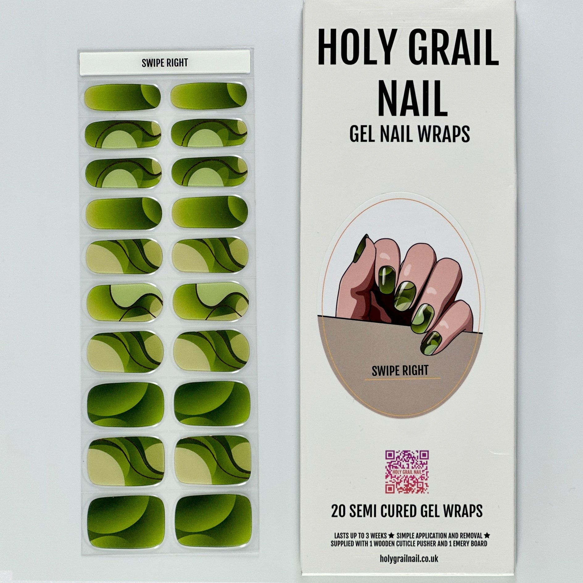 Holy Grail Nail Semi-Cured Gels Swipe Right - Gels