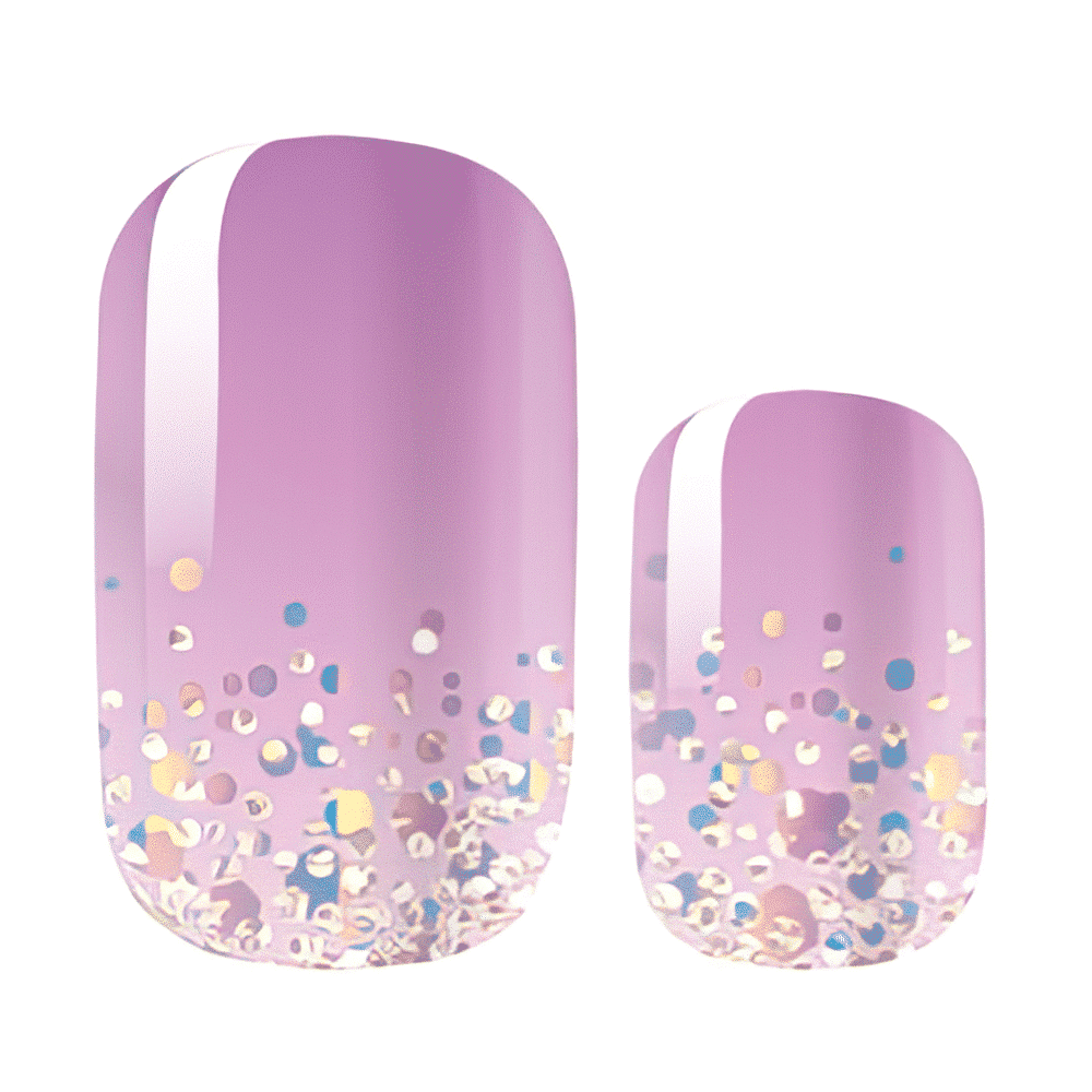 Tickled Purple - Holy Classics (Non-UV Nail Wraps)