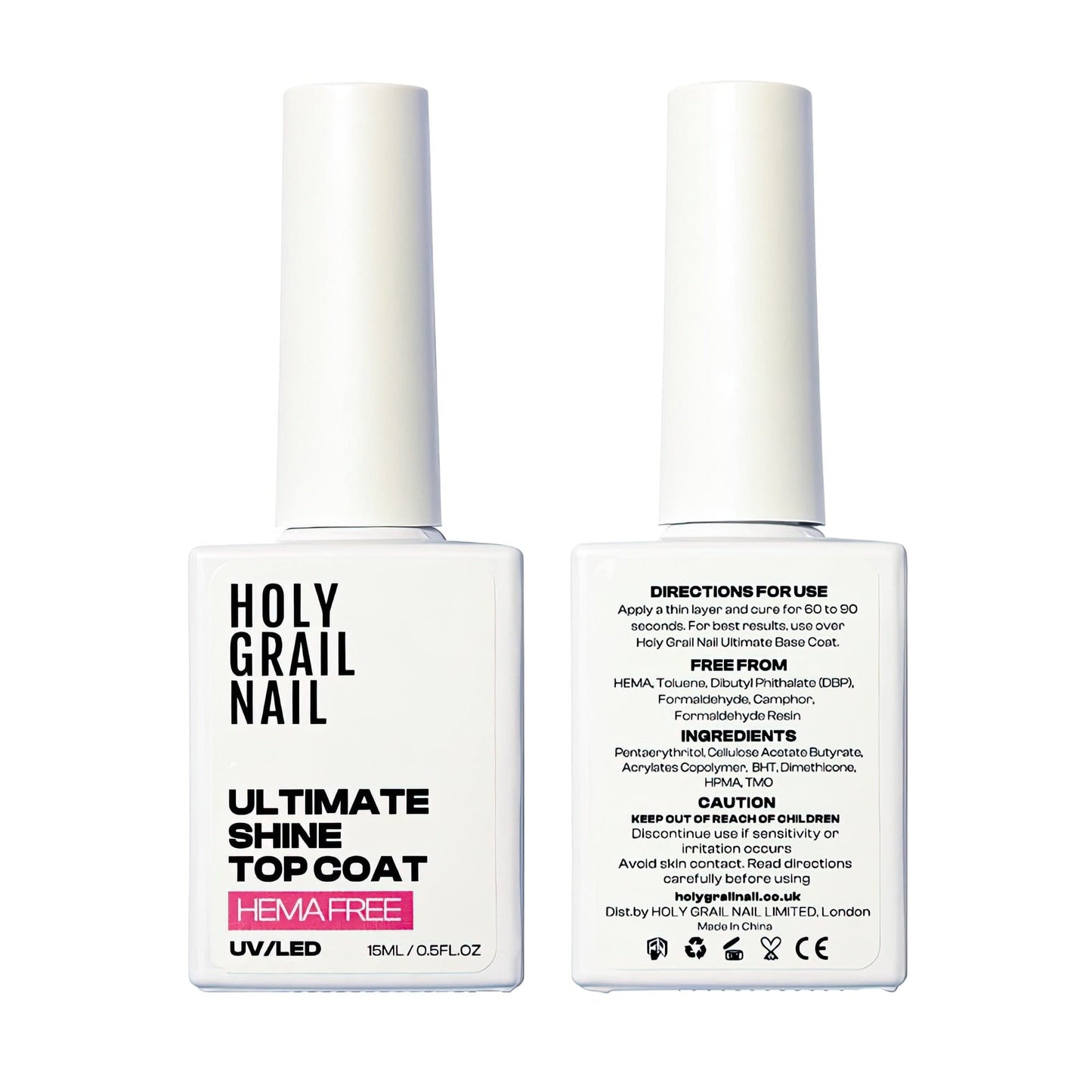 Ultimate Shine Top Coat (UV/LED) - Holy Grail Nail