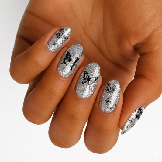 Fluttering By - Holy Classics (Non-UV Nail Wraps)