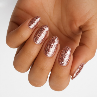 Copper Glitter - Holy Classics (Non-UV Nail Wraps)