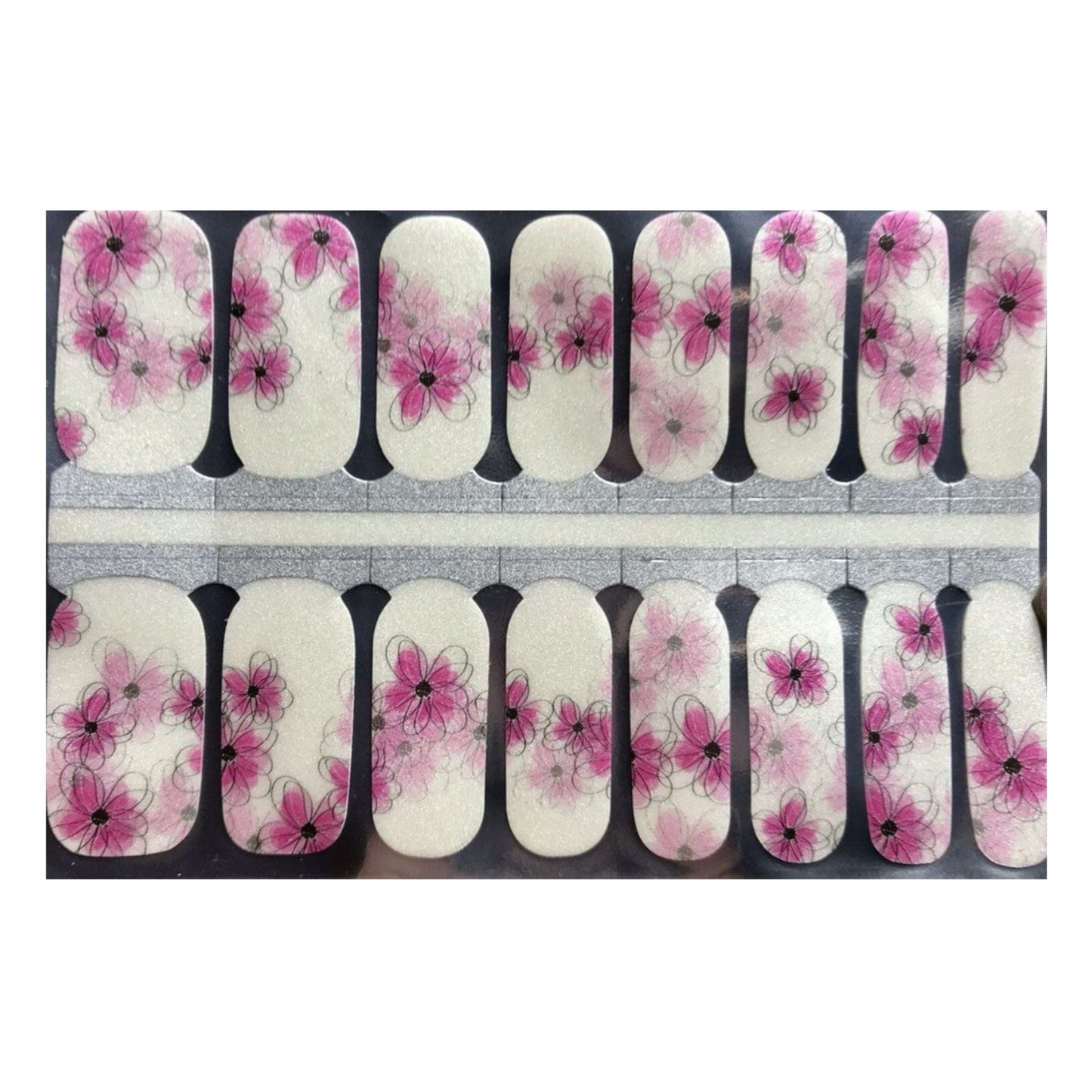 Flower Girl (Sheer) - Holy Classics (Non-UV Nail Wraps)