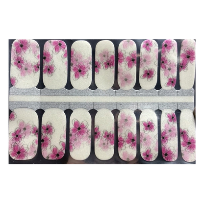 Flower Girl (Sheer) - Holy Classics (Non-UV Nail Wraps)