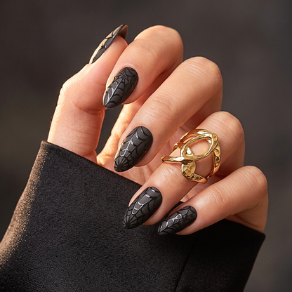 Scream Queen - Soft Gel Press Ons (Short Almond)