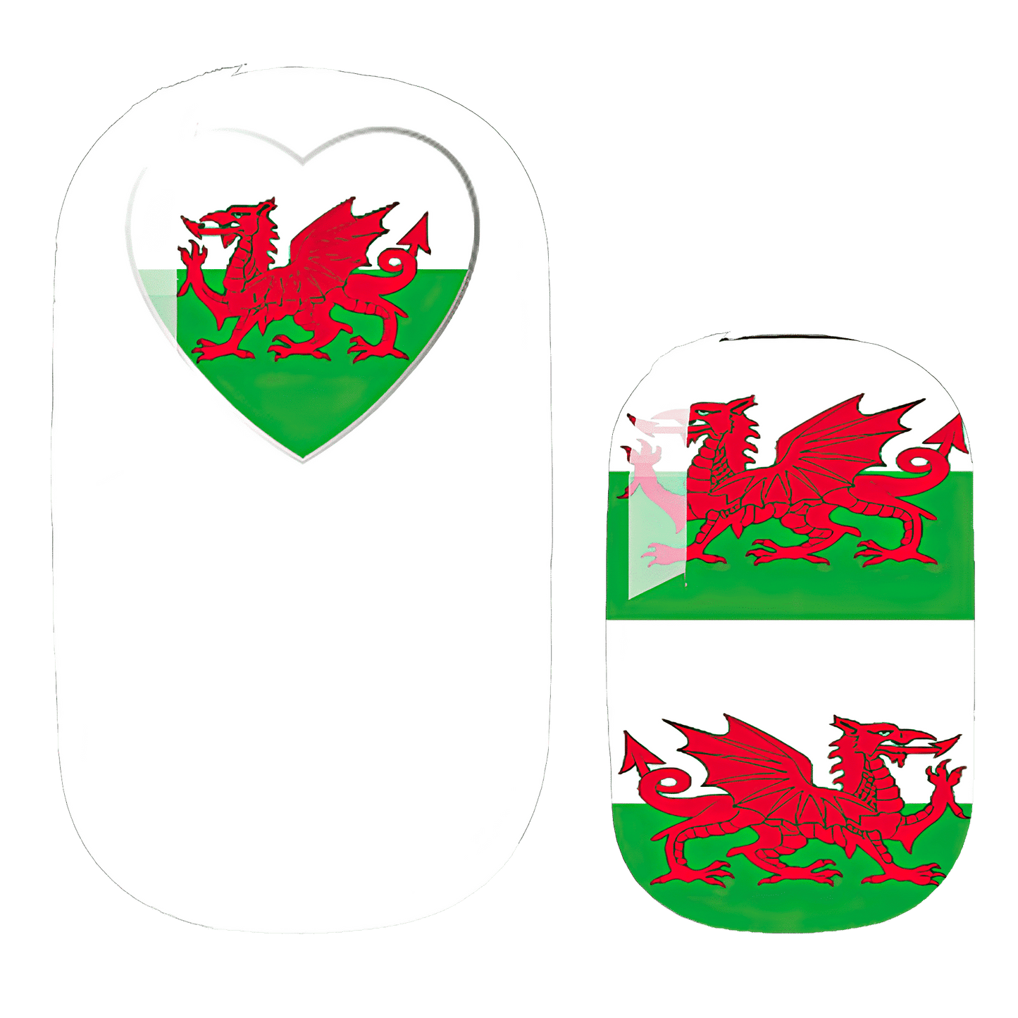 Wales - Holy Classics (Non-UV Nail Wraps)