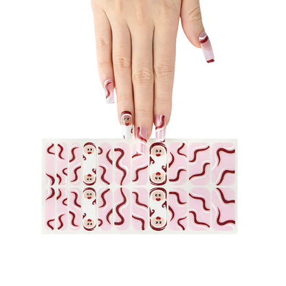 Jolly Santa (Wide Fit) - Holy Classics (Non-UV Nail Wraps)