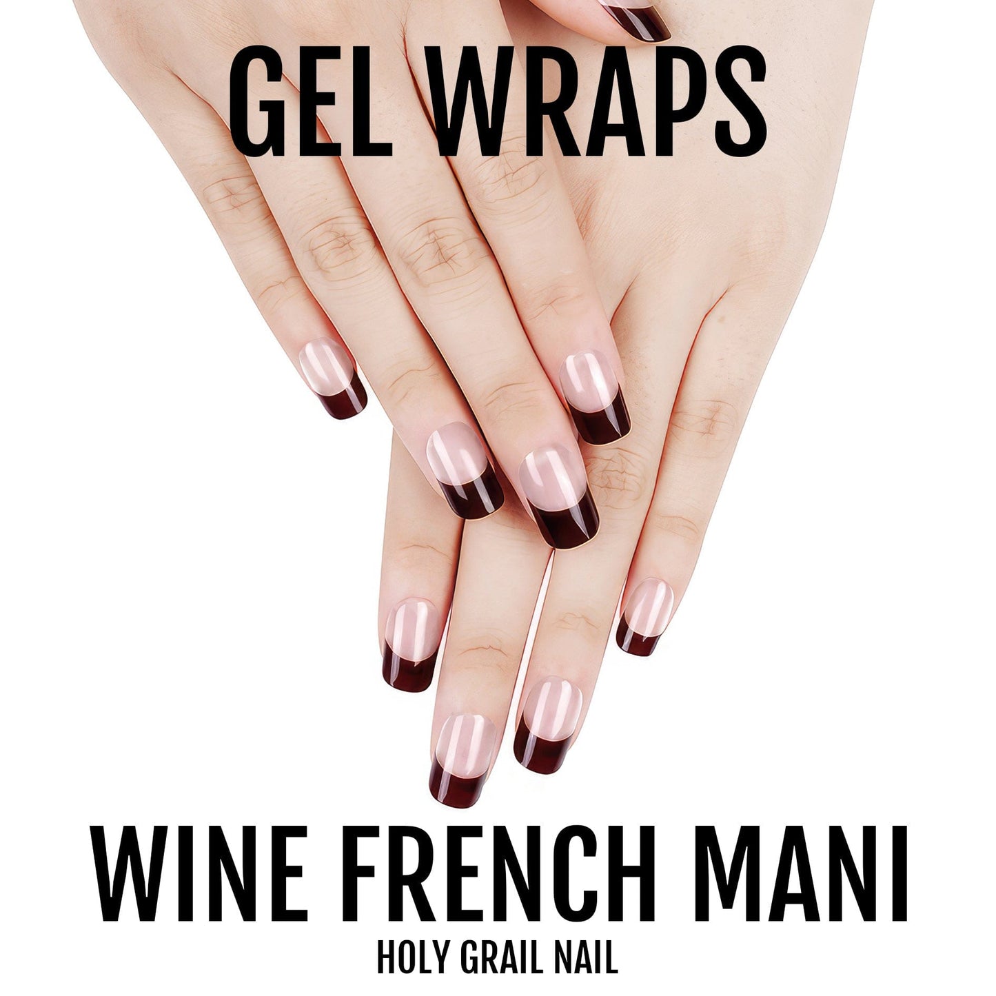 Wine French Mani - Gels