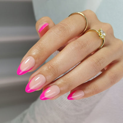 Who's She? - Soft Gel Press Ons (Short Almond)
