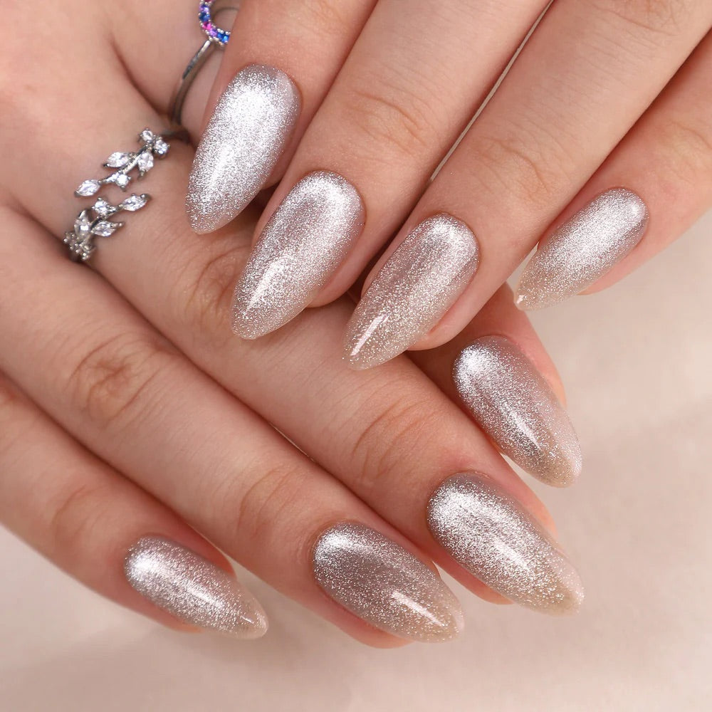 Moonlight (Cat's eye) - Soft Gel Press Ons