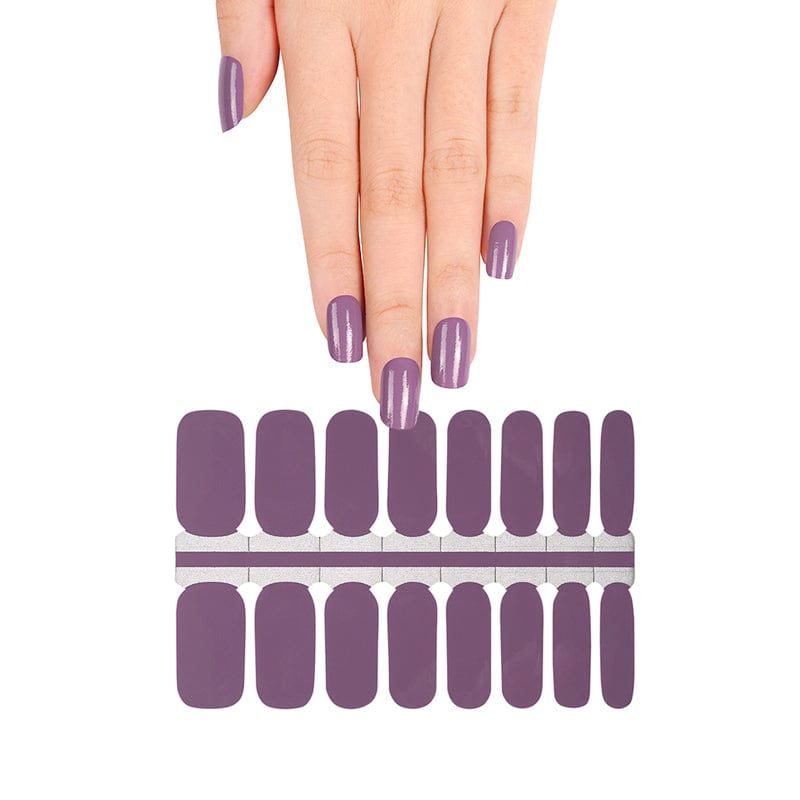 Plum Purple - Holy Classics (Non-UV Nail Wraps)