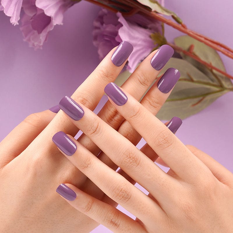 Plum Purple - Holy Classics (Non-UV Nail Wraps)