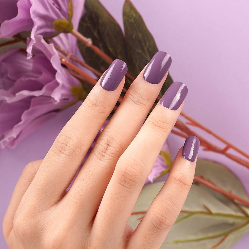 Plum Purple - Holy Classics (Non-UV Nail Wraps)