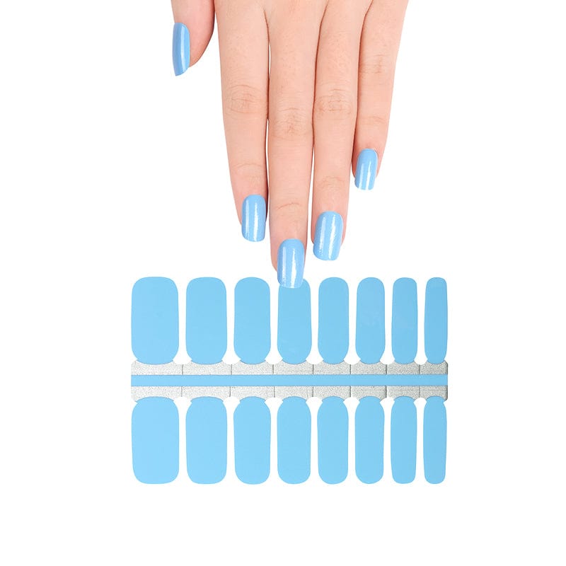 Gulf Blue - Holy Classics (Non-UV Nail Wraps)