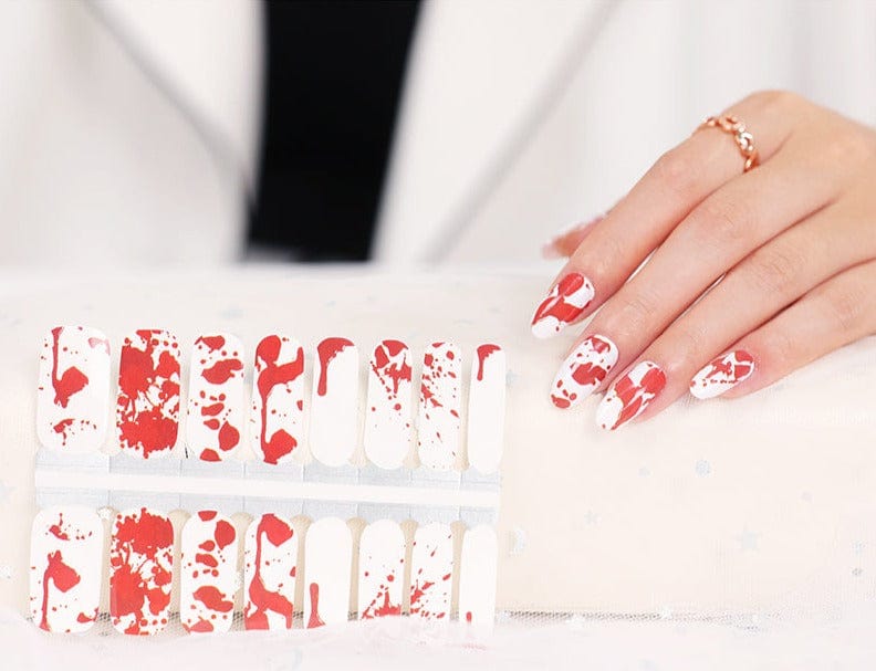 Blood Splatter - Holy Classics (Non-UV Nail Wraps)