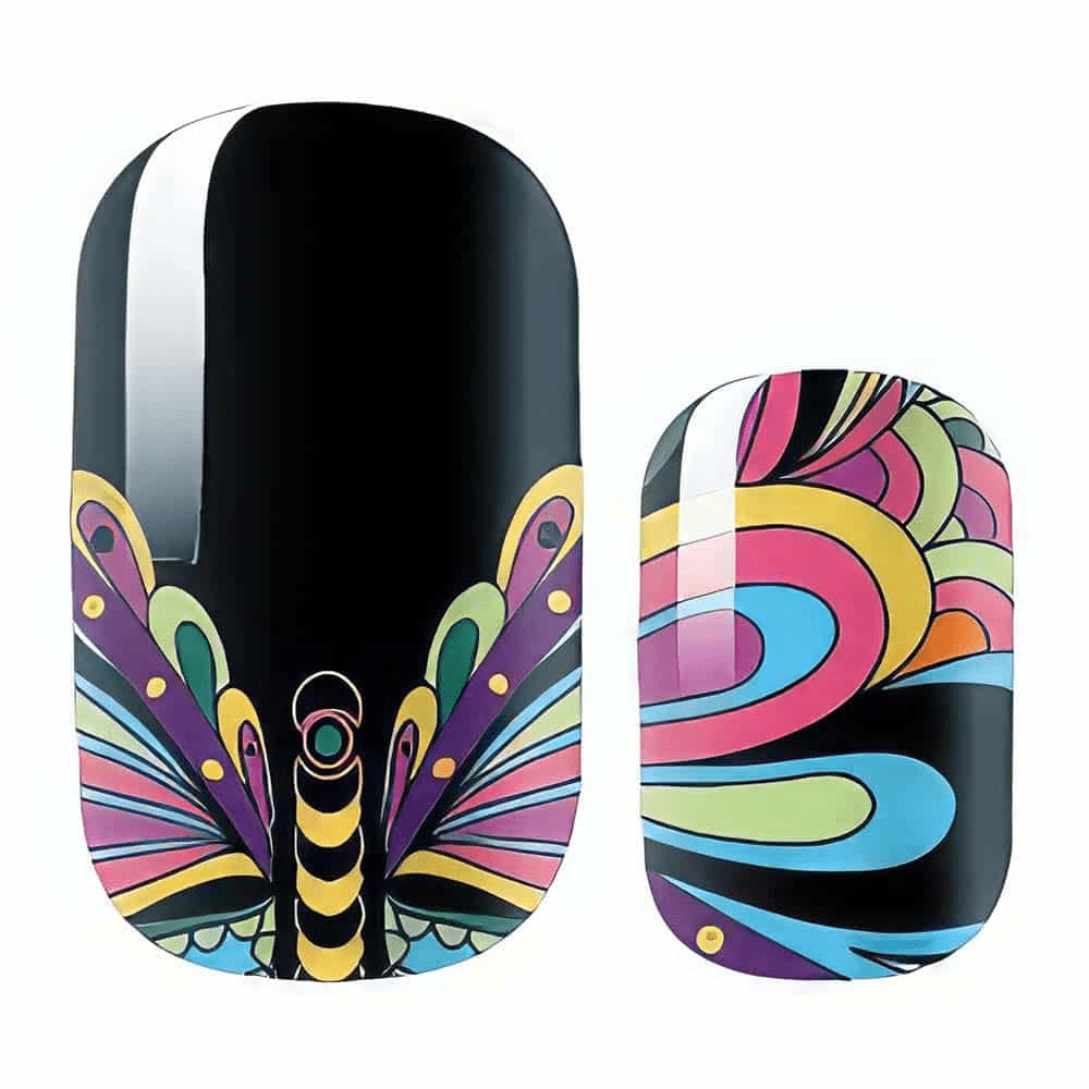 Inspiral Black - Holy Classics (Non-UV Nail Wraps)