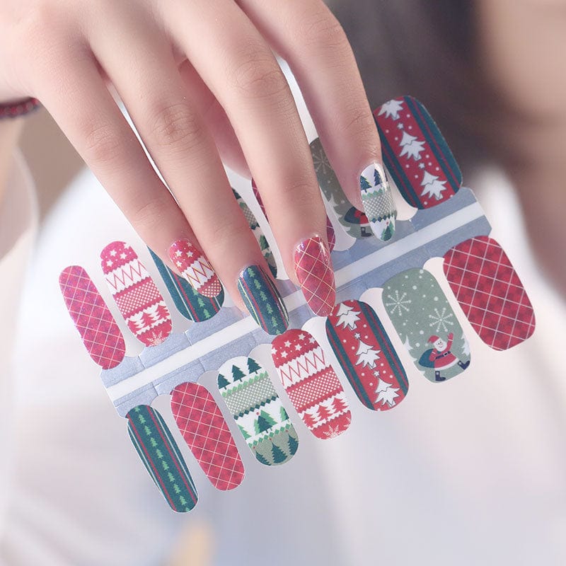 Dancing Around the Xmas Tree - Holy Classics (Non-UV Nail Wraps)