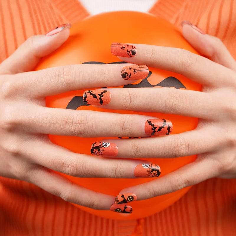 Orange You Excited It's Halloween? - Holy Classics (Non-UV Nail Wraps)