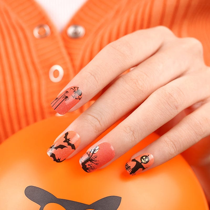 Orange You Excited It's Halloween? - Holy Classics (Non-UV Nail Wraps)