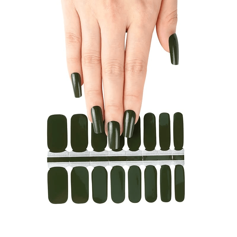 Moss Green - Holy Classics (Non-UV Nail Wraps)