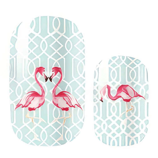 Pink Flamingo - Holy Classics (Non-UV Nail Wraps)