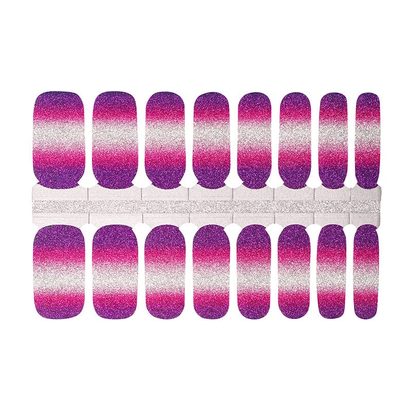 Purple Rain (Glitter) - Holy Classics (Non-UV Nail Wraps)