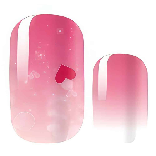 Ombre Heart - Holy Classics (Non-UV Nail Wraps)