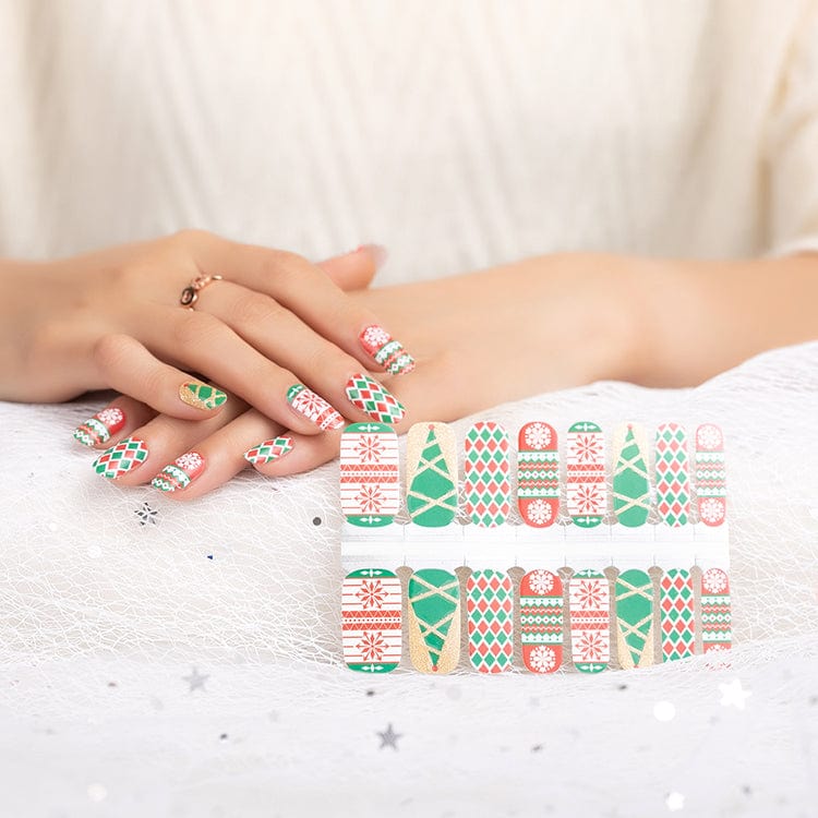 Christmas Jumper - Holy Classics (Non-UV Nail Wraps)