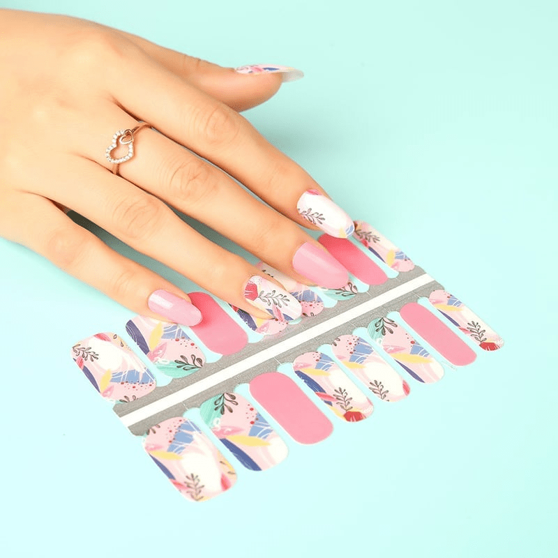 Pink Jungle - Holy Classics (Non-UV Nail Wraps)