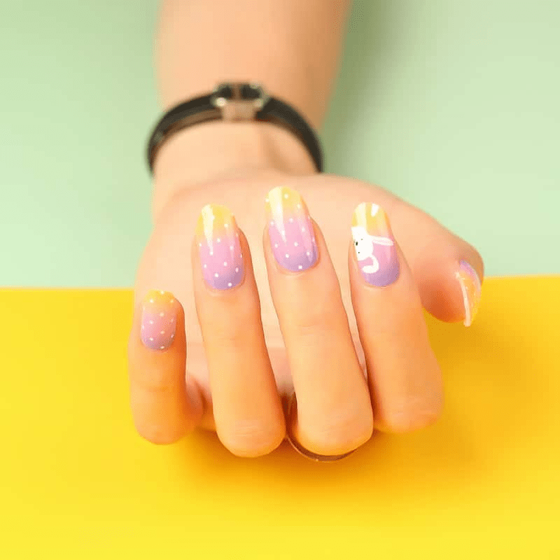 Bunny Hop - Holy Classics (Non-UV Nail Wraps)