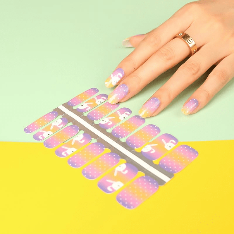 Bunny Hop - Holy Classics (Non-UV Nail Wraps)