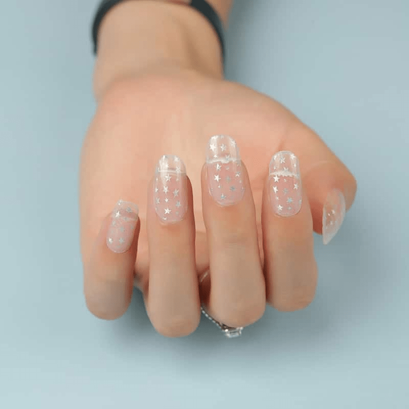 Starstruck (Transparent) - Holy Classics (Non-UV Nail Wraps)