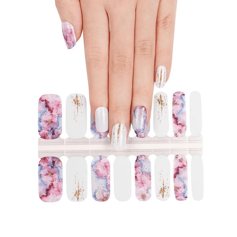 Blousy Blossoms - Holy Classics (Non-UV Nail Wraps)