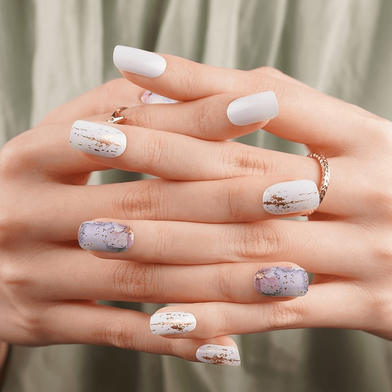 Blousy Blossoms - Holy Classics (Non-UV Nail Wraps)