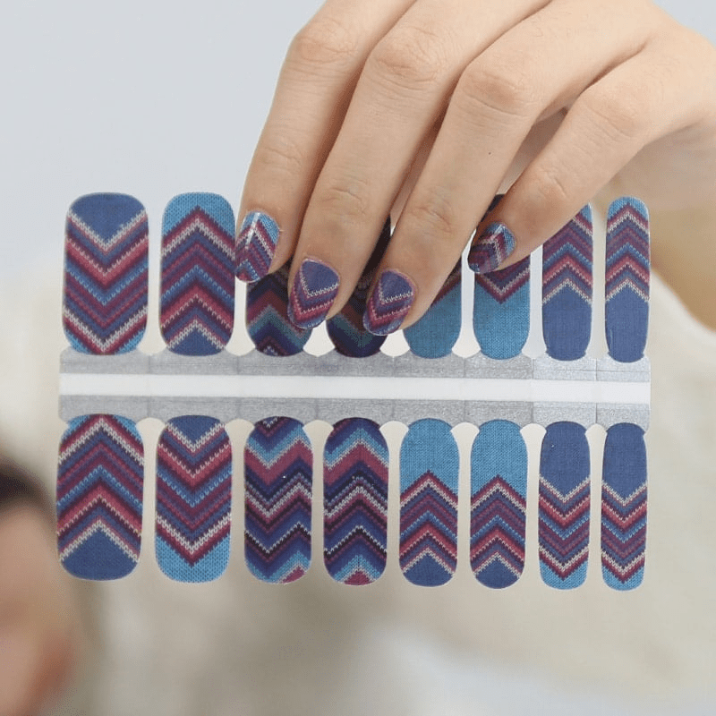 Cable Knit - Holy Classics (Non-UV Nail Wraps)