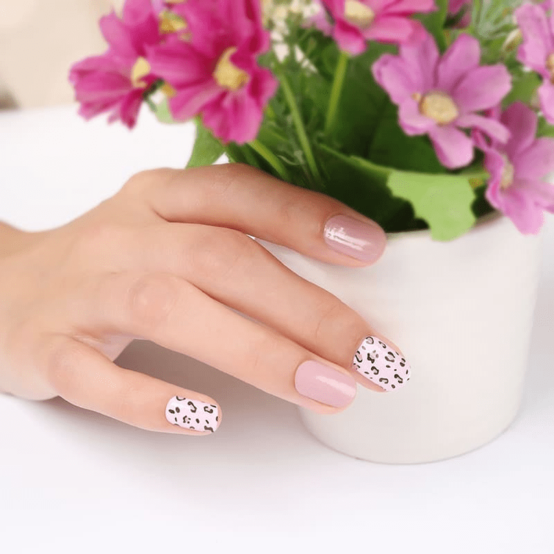 Paw Print Pink - Holy Classics (Non-UV Nail Wraps)