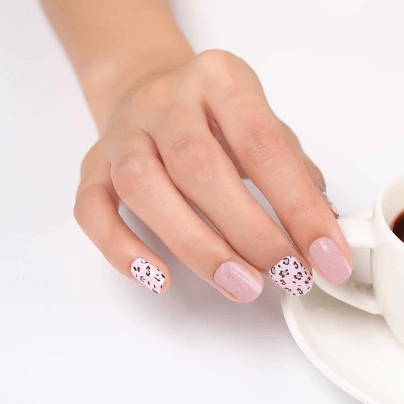 Paw Print Pink - Holy Classics (Non-UV Nail Wraps)