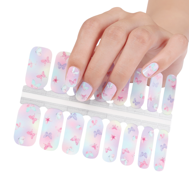 Blissful Butterflies - Holy Classics (Non-UV Nail Wraps)