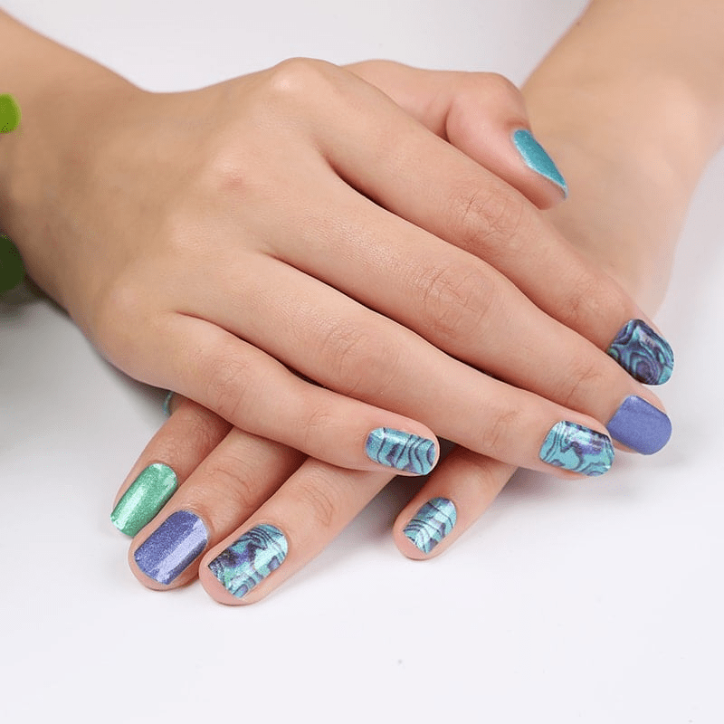 Poseidon - Holy Classics (Non-UV Nail Wraps)