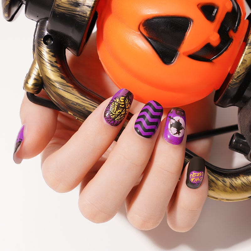 Witching You a Happy Halloween - Holy Classics (Non-UV Nail Wraps)