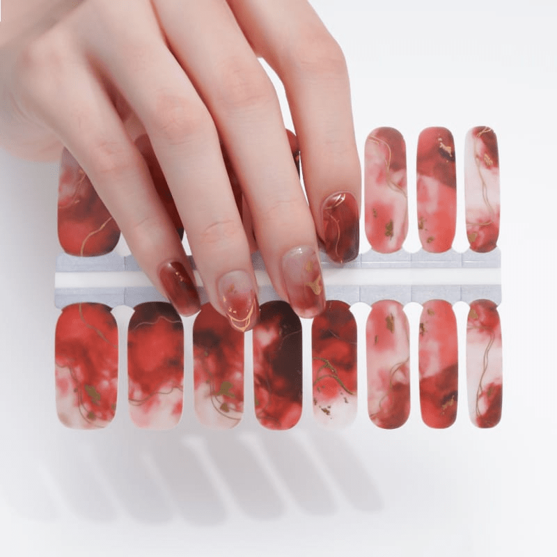 Crackle Red - Holy Classics (Non-UV Nail Wraps)